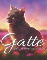 Gatte Libro da colorare per adulti