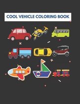 Cool Vehicle Coloring Book
