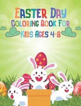 Easter Day Coloring Book For Kids Ages 4-8