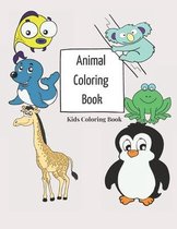 Animal Coloring Book Kids Coloring Book