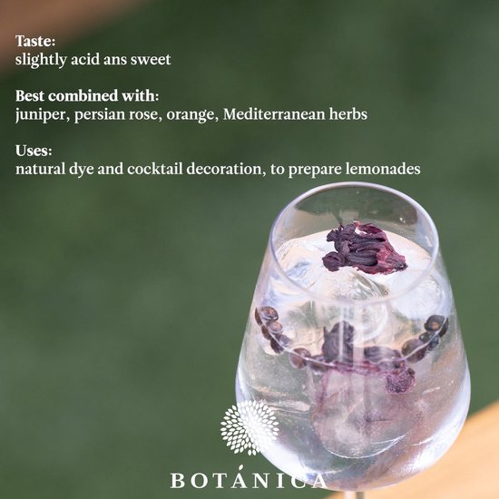 BOTANICA Gedroogde Hibiscus Bloem 110 g - Botanic