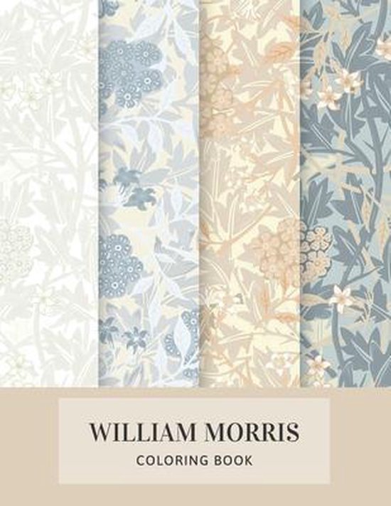 William Morris Coloring Book, William Morris 9798711834823 Boeken