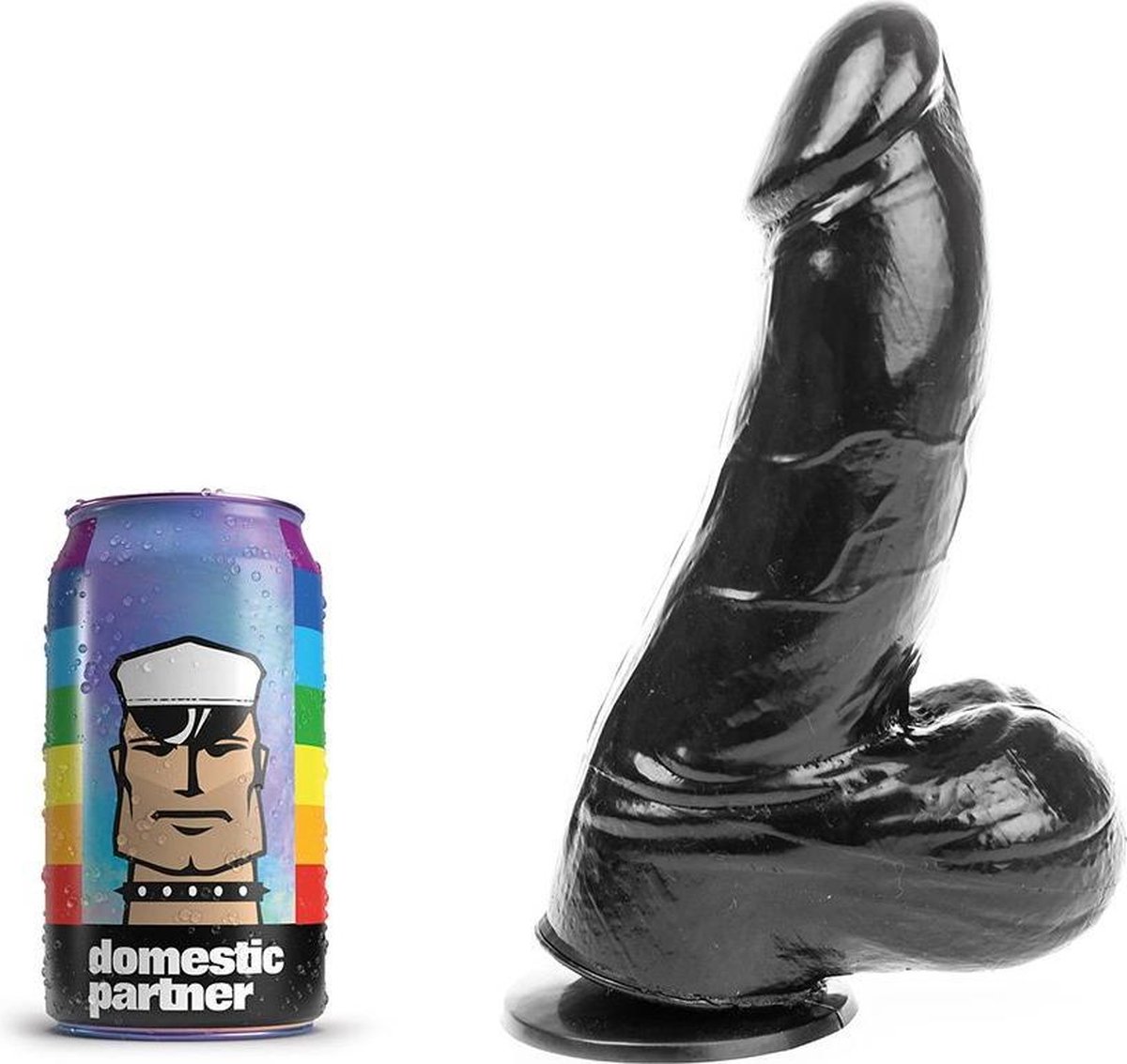 Domestic Partner - Dildo Grenadier - Medium - Zwart