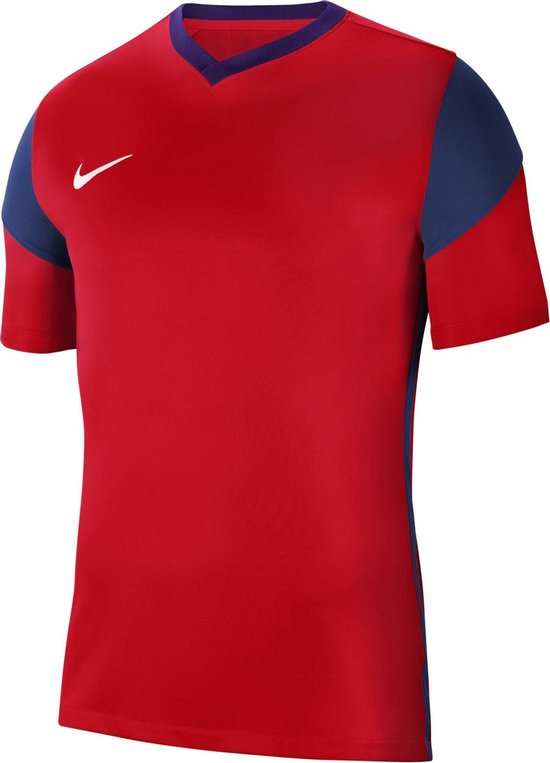 Nike Nike Dry Park Derby III Sportshirt - Maat S  - Mannen - rood - navy