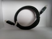 Newtronics.nl - HDMI 2.0 naar HDMI 2.0 kabel - 2 meter - Zwart, Vergulde Stekkers (Goudkleurig)