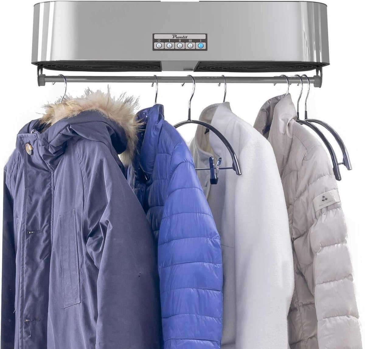 ProElit Perfect Wall Dryer - wasdroger en droogrek met koude of warme luchtstroom - Large Premium