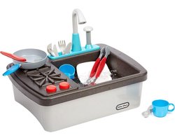 foto van Little Tikes Mijn Eerste Gootsteen & Fornuis - Speelgoedwasbak Rollenspel