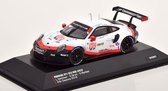 Porsche 911 (991) GT3 RSR No.912, 24h Daytona 2018 Vanthoor/Bruni/Bamber 1-43 Ixo Models
