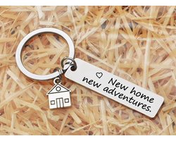 Nieuwe woning cadeau: sleutelhanger 