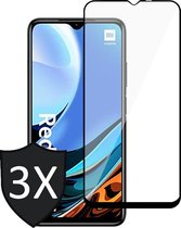 Screenprotector geschikt voor Xiaomi Redmi 9T - 3x Screen Protector Full Screen