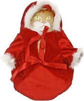 Kerstkledij Mantel Voor Kat