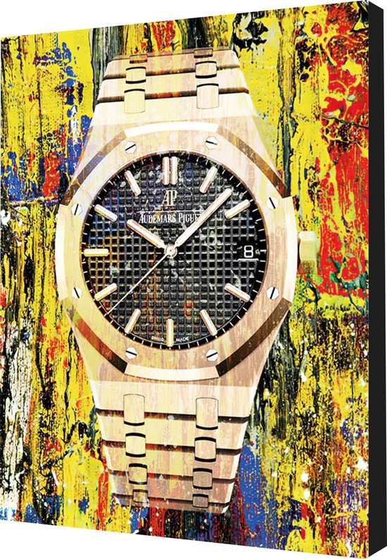 Affiche en toile de montre Audemars Piguet Royal Oak 90x60 (hors bord  mesuré) ``... | bol.com