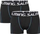 De beste boxershorts- Salming-  boxershort heren- sport- maat S-zwart-motion- 2 stuks