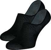 Topsocks invisible sneaker 2-pack kleur: zwart maat: 35-38