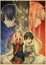 Darling in the Franxx 02 Tree Vintage Anime Manga Poster 42x30cm