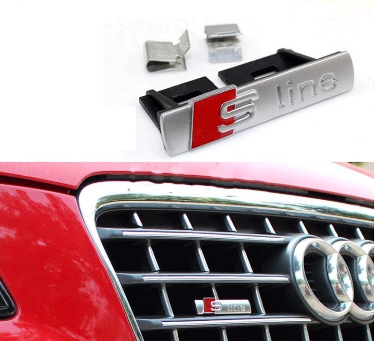RS4 insigne volant pour Audi A4 B8 S Line garniture autocollant logo OE  S-Line