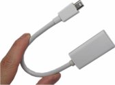 Mini DP aan HDMI/F-Convertoradapter - Mini DisplayPort-Displayhaven - Wit - voor Apple Mac