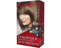 Haarkleur Zonder Ammoniak Colorsilk Revlon Licht essen kastanje