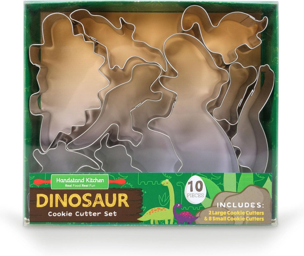 Uitsteekvormpjes koekjes - Dinosaurus (10 stuks)