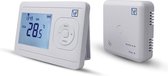 VH Control Echo - Wit - Digitale draadloze RF thermostaat + ontvanger infraroodpaneel