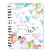 Schrijfdagboek spiraal done in love