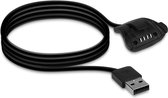 kwmobile USB-oplaadkabel geschikt voor TomTom Adventurer/Runner 3/Spark 3/Golfer 2 kabel - Laadkabel voor smartwatch - in zwart