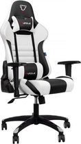 Furgle Gaming Chair - Hoge Comfort en Super Duurzaam - Wit / Zwart - Cadeau