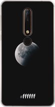 Nokia X6 (2018) Hoesje Transparant TPU Case - Moon Night #ffffff