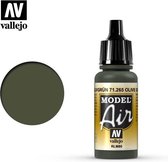 Vallejo 71265 Model Air Olive Green RLM81 - Acryl Verf flesje