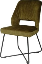 Kalo Living - Eetkamerstoel Luke - Moss green vintage