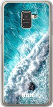 Samsung Galaxy A8 (2018) Hoesje Transparant TPU Case - Perfect to Surf #ffffff