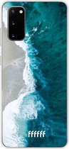 Samsung Galaxy S20 Hoesje Transparant TPU Case - Beach all Day #ffffff
