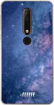Nokia X6 (2018) Hoesje Transparant TPU Case - Perfect Stars #ffffff