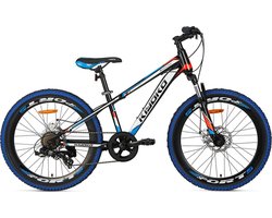 Popal Kiyoko - Kinderfiets - Jongens - Blauw;Zwart - 24 Inch