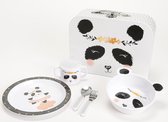 Baby Eetset Panda Louna (in koffertje)
