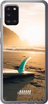 Samsung Galaxy A31 Hoesje Transparant TPU Case - Sunset Surf #ffffff