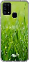 Samsung Galaxy M31 Hoesje Transparant TPU Case - Morning Dew #ffffff