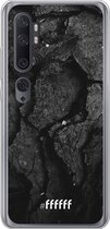 Xiaomi Mi Note 10 Hoesje Transparant TPU Case - Dark Rock Formation #ffffff