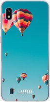 Samsung Galaxy A10 Hoesje Transparant TPU Case - Air Balloons #ffffff