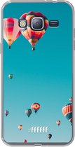 Samsung Galaxy J3 (2016) Hoesje Transparant TPU Case - Air Balloons #ffffff