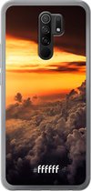 Xiaomi Redmi 9 Hoesje Transparant TPU Case - Sea of Clouds #ffffff