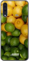 Samsung Galaxy A50 Hoesje Transparant TPU Case - Lemon & Lime #ffffff