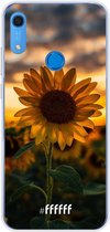 Huawei Y6 (2019) Hoesje Transparant TPU Case - Sunset Sunflower #ffffff