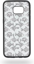 Funky blue fish Telefoonhoesje - Samsung Galaxy S7 Edge