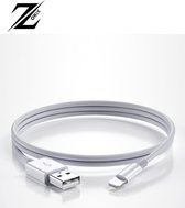 ZORIX®-Lightning Kabel naar USB Oplader 1m - Lightning Cable- Geschikt voor iPhone 12 / 12 Pro (Max) / 11 / 11 Pro (Max) / SE 2020 / XR / XS Max / XS / 8 (Plus) / 7(Plus) / 6 (S) /5 voor Appl