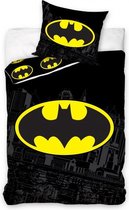 Batman dekbedovertrek - eenpersoons - 100% katoen - Bat-Man dekbed 140 x 200 cm.