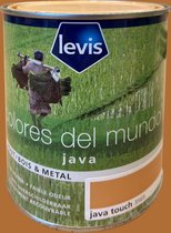 Levis Colores del Mundo Lak - Java touch- Satin - 0,75 liter