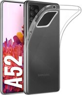 Samsung Galaxy A52 Back Cover – Galaxy A52 Hoesje Silicone Case - Perfect fit - TRANSPARANT – EPICMOBILE