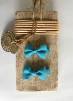 Haarclipje Haarspeldje Haaraccessoire Felblauw Blauw Strikje Baby Meisje Jongen - Goedkoop - Gratis verzending