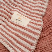 Miela Kids - Doublesided Reversible Marshmallow Dekentje - Marsala